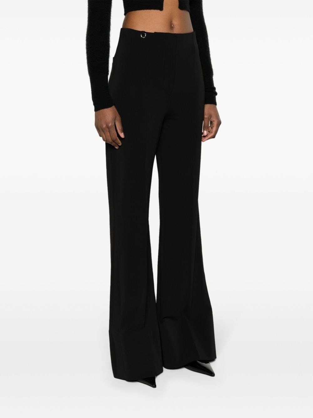 STRETCH HIGH-WAISTED PANTS - 4