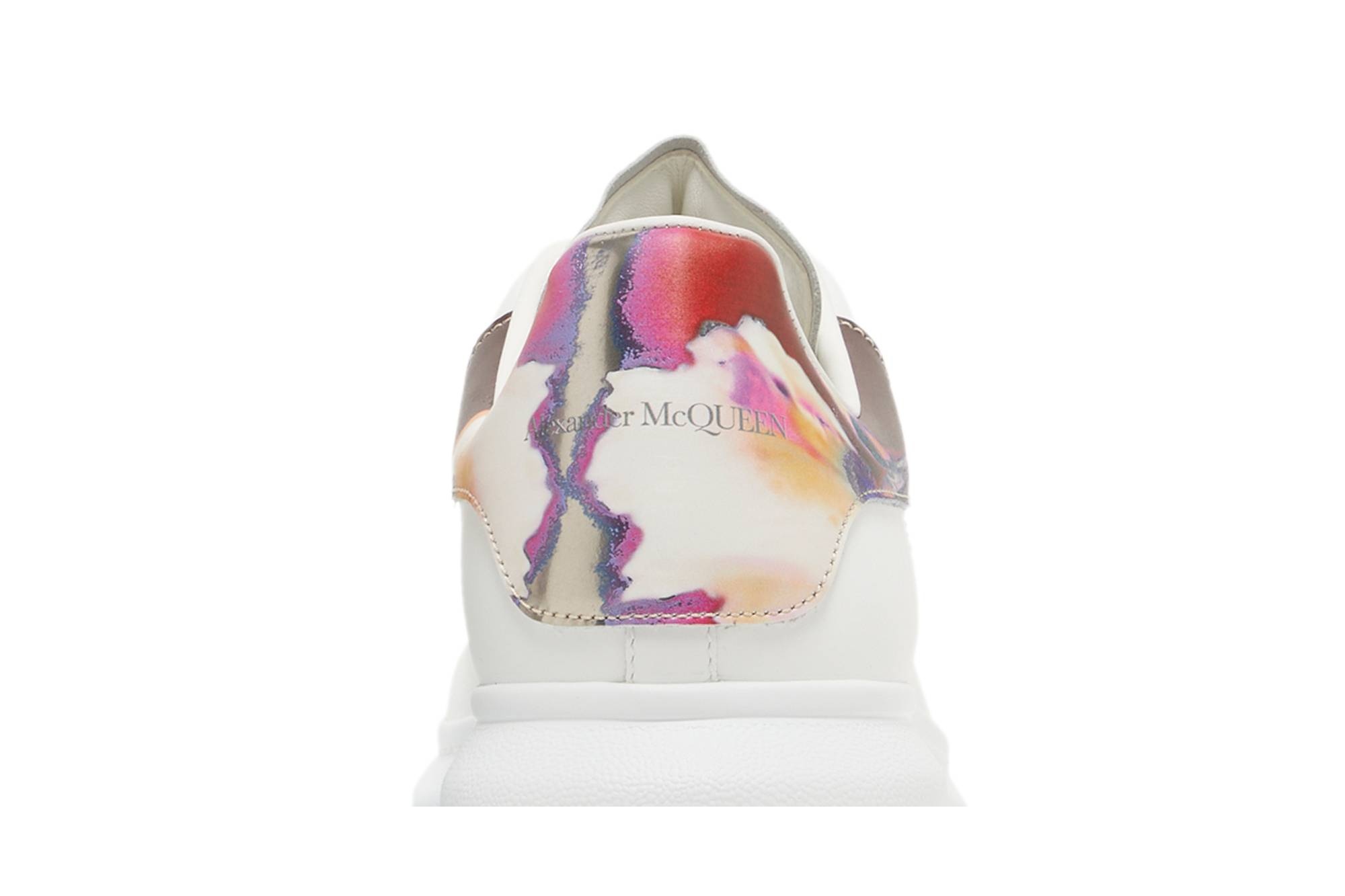 Alexander McQueen Oversized Sneaker 'White Marble' - 7