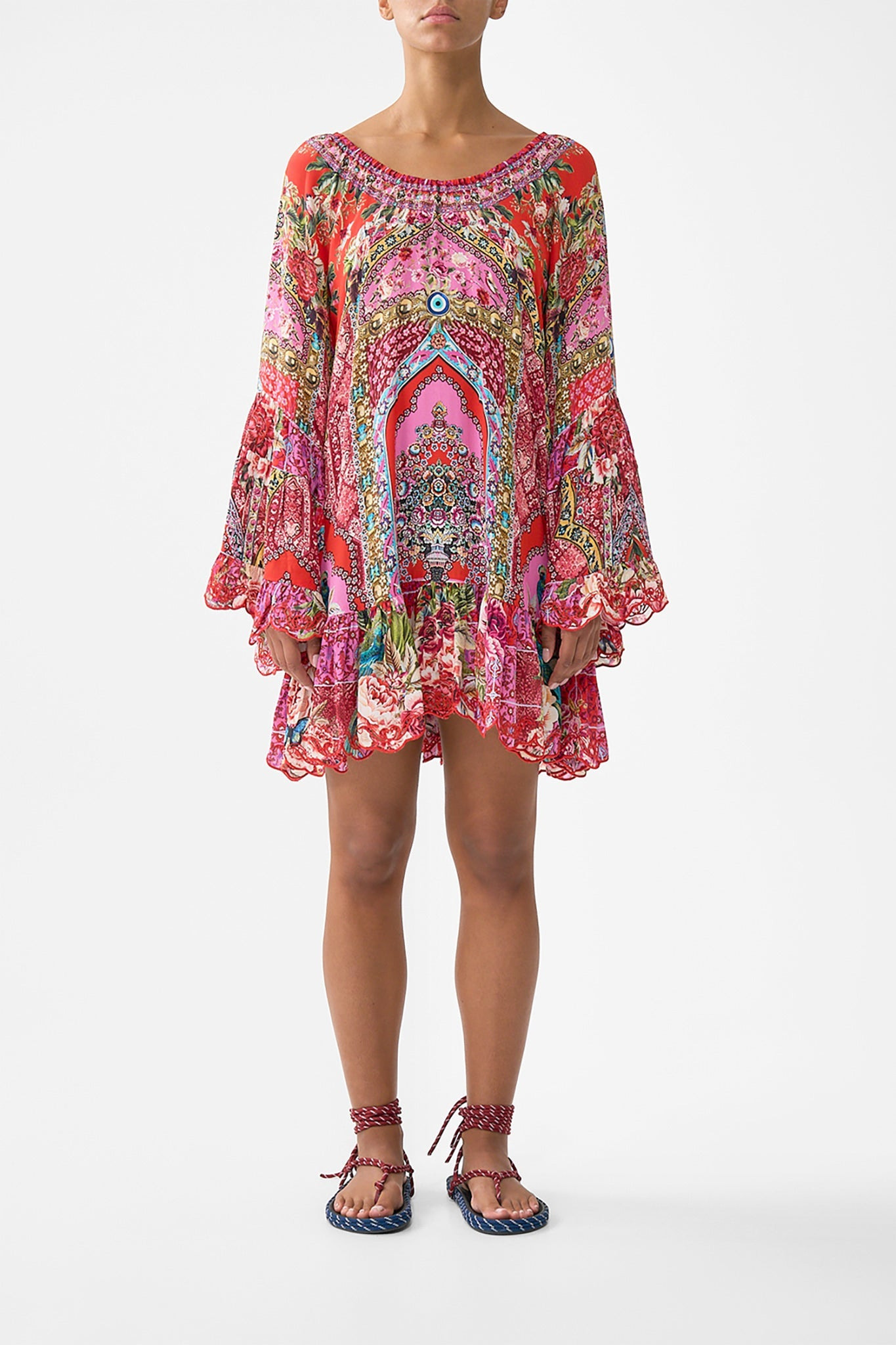A-LINE FRILL DRESS - 2