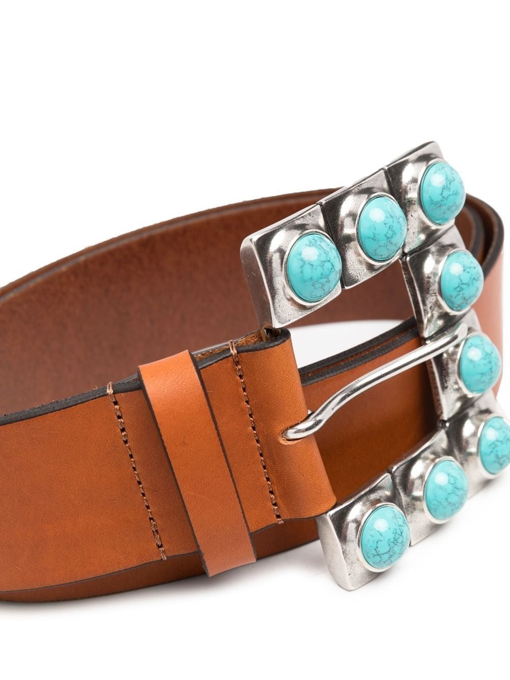 gemstone-buckle 40mm belt - 2