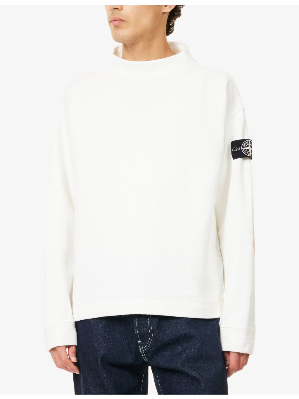 Raw Beauty Crewneck Cotton Sweatshirt - 3