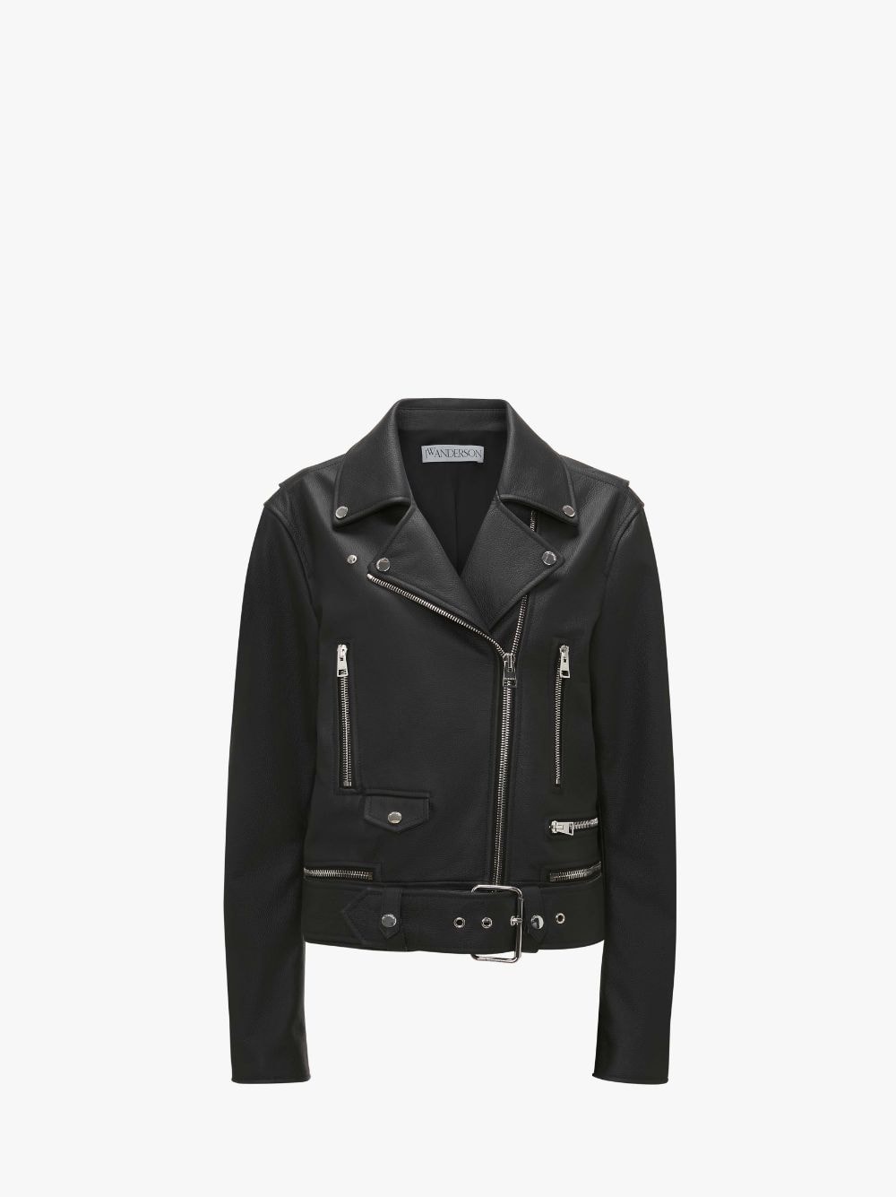 BIKER LEATHER JACKET - 1