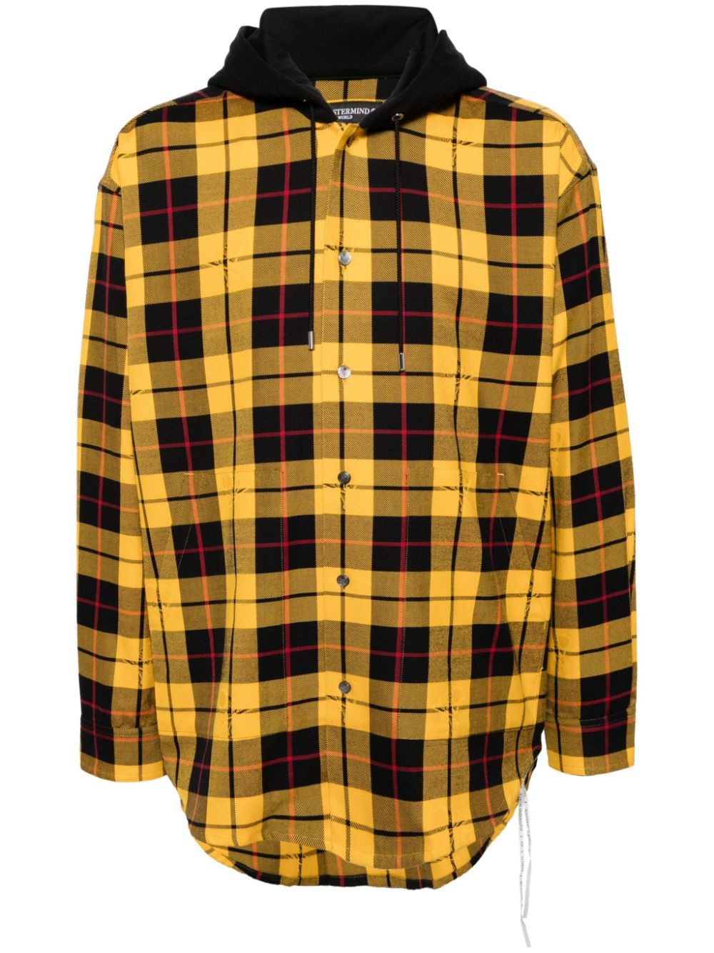 plaid check pattern shirt - 1