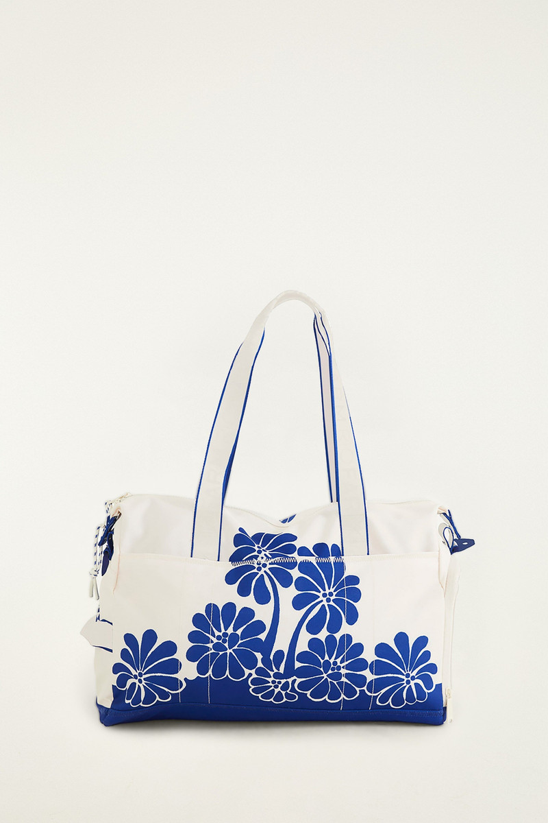 Blue Palermo Duffel Bag 1