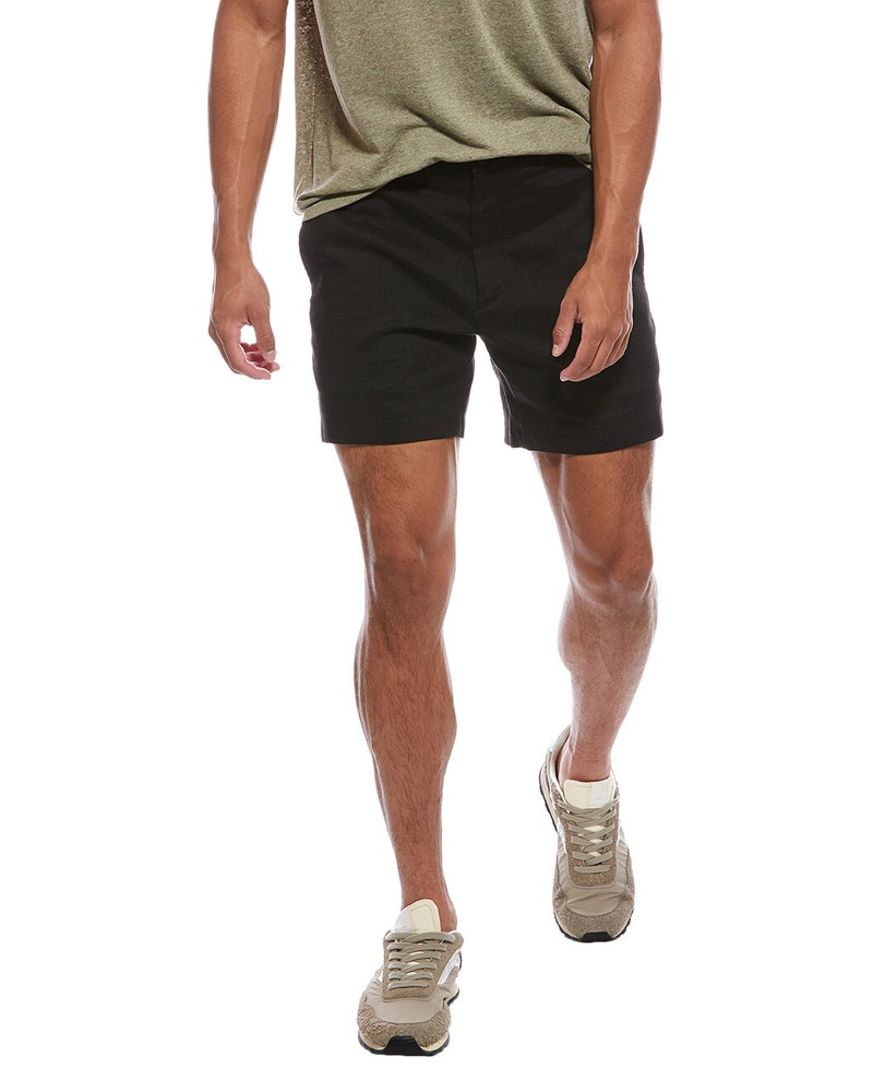Theory Theory Curtis Linen-Blend Short outlook