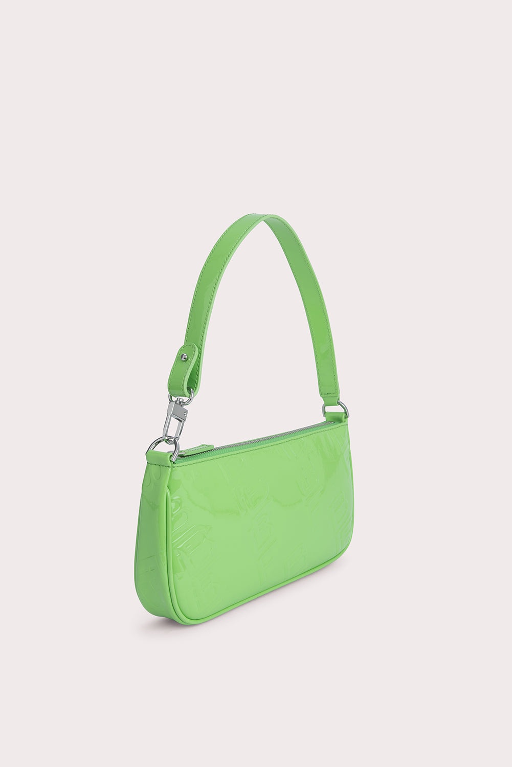 Rachel Fresh Green Embossed Patent Leather - 3