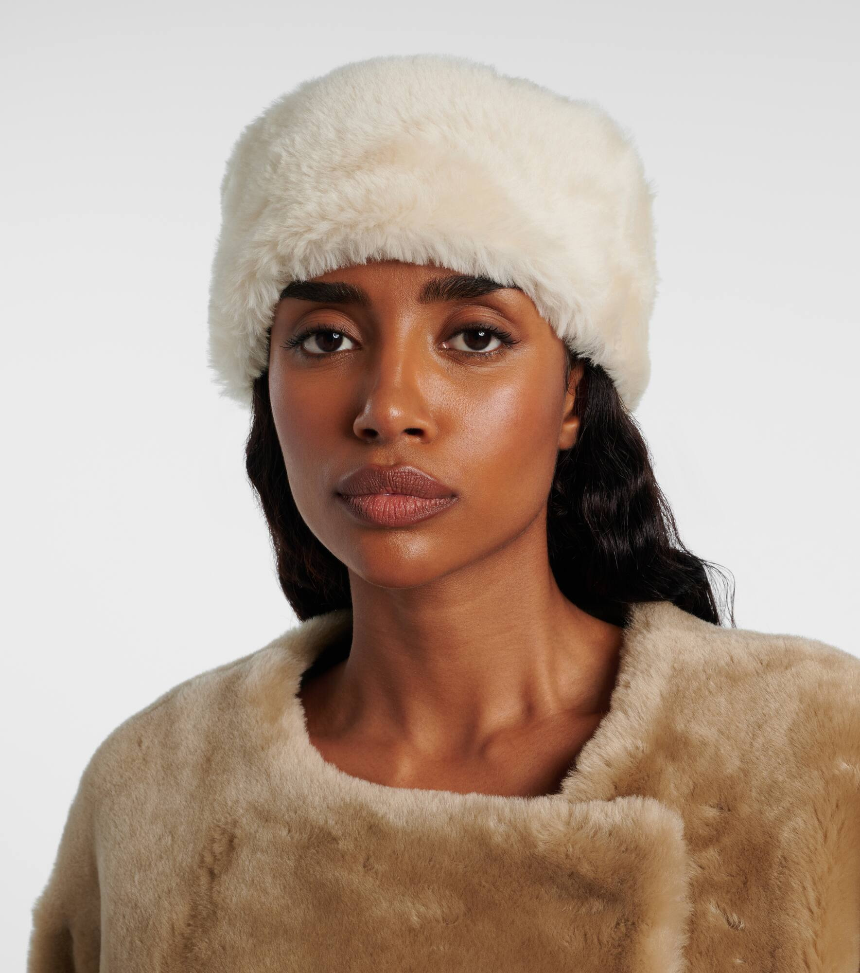Shearling headband - 2