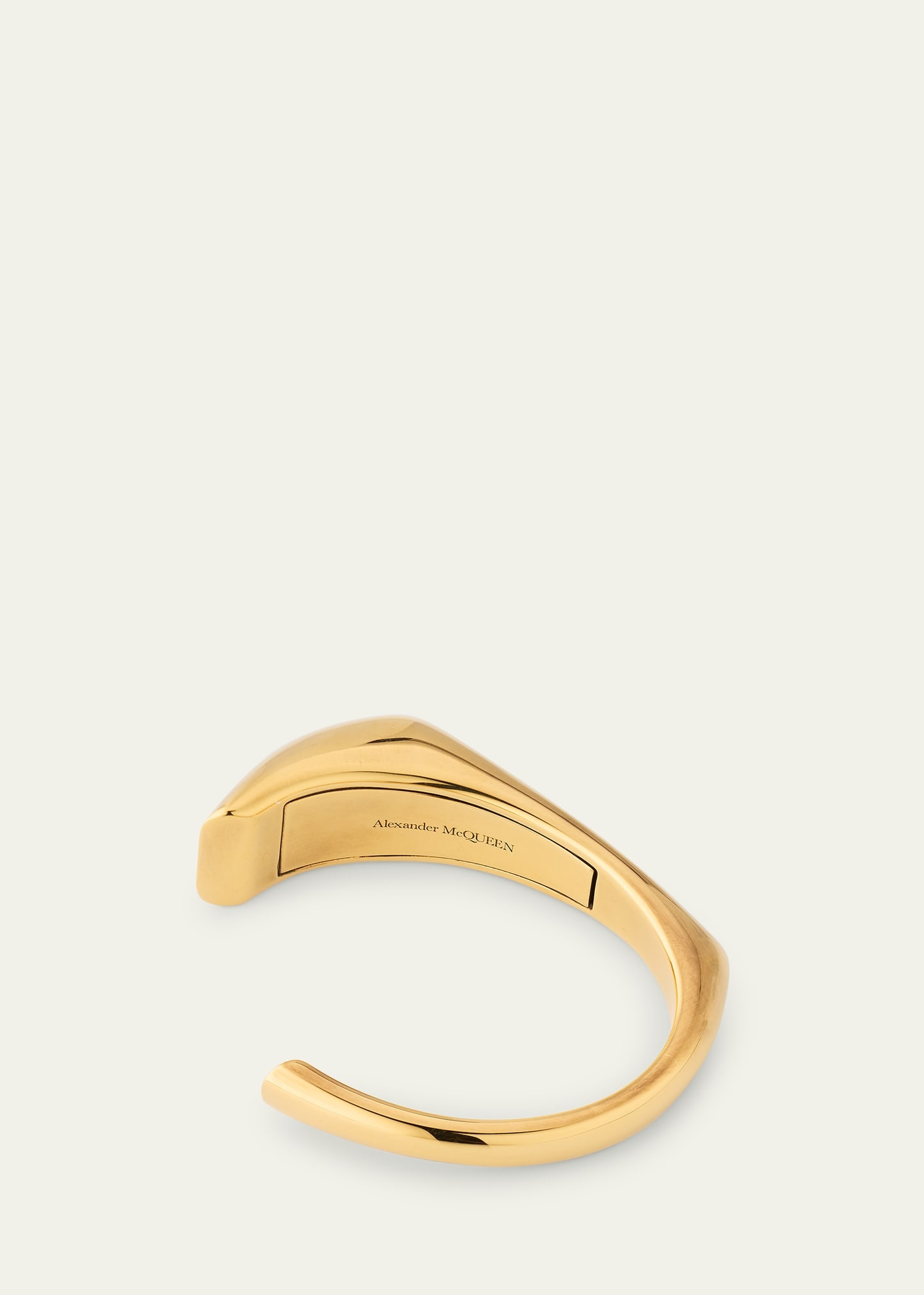 Gold-Plated Thorn Cuff Bracelet - 4