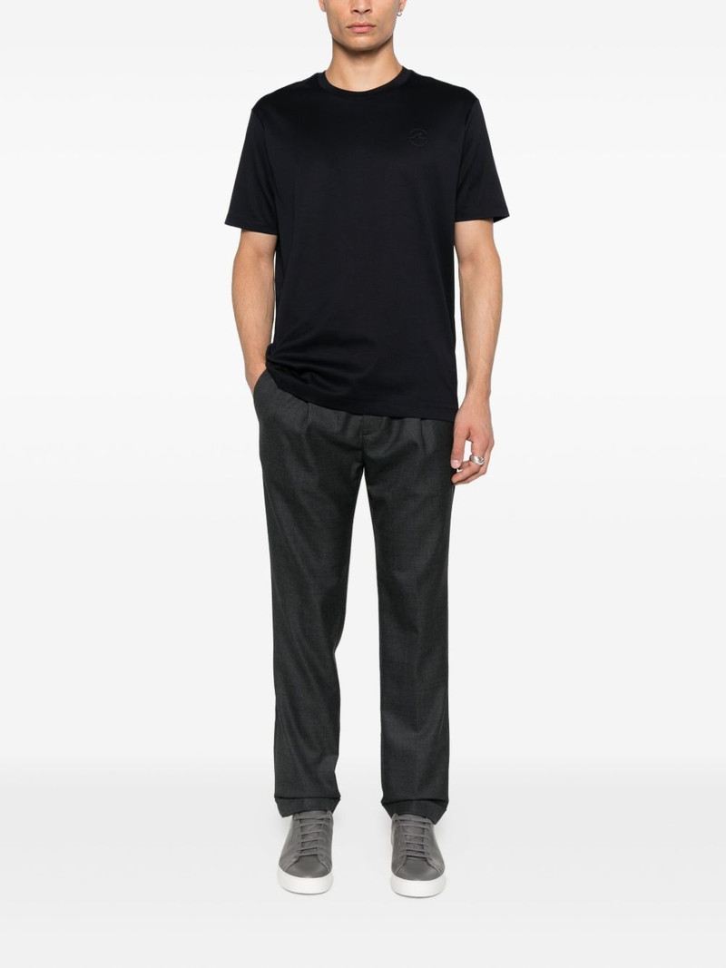 Herno drawstring cuffed trousers outlook