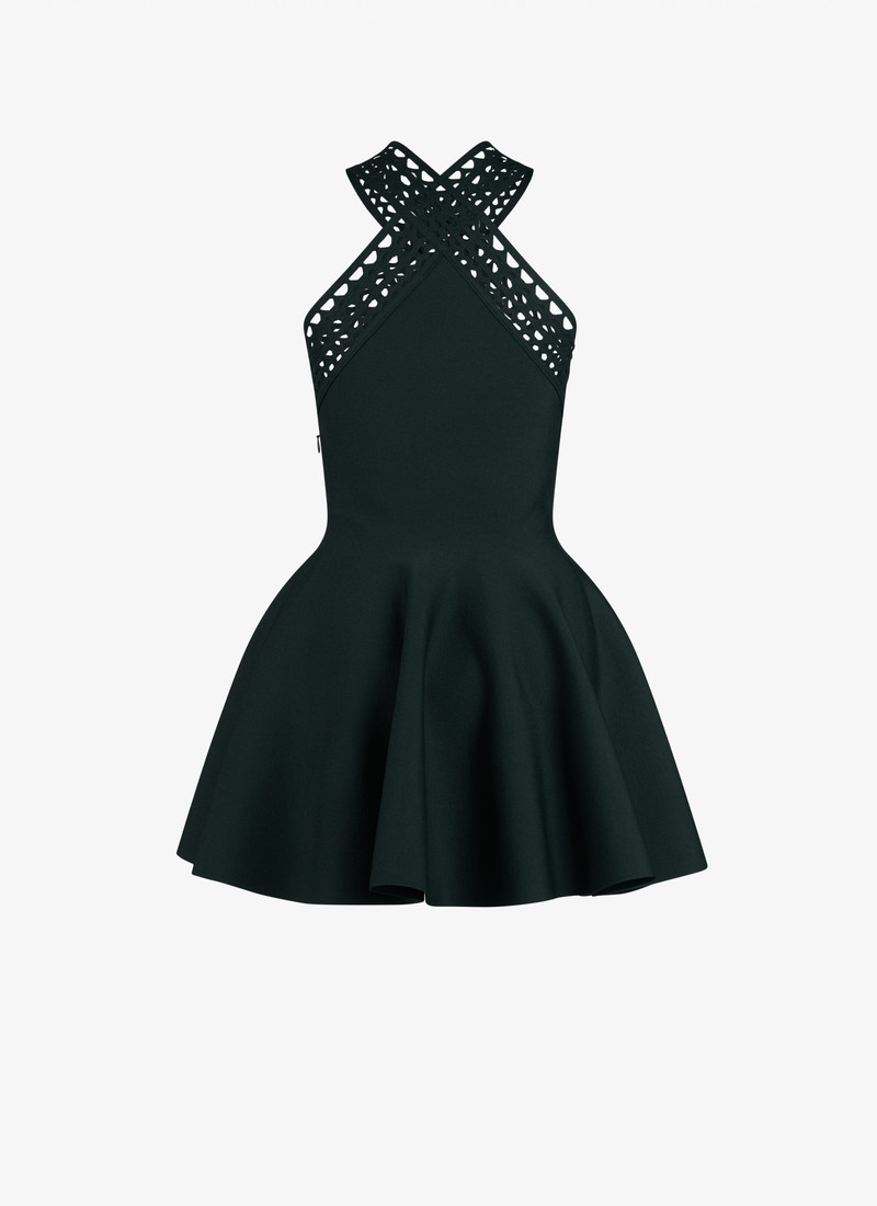 Alaïa VIENNE SKATER DRESS IN JERSEY outlook