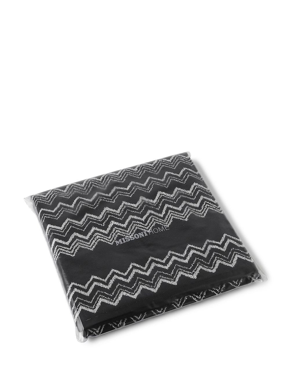 Keith chevron print bath towel - 3