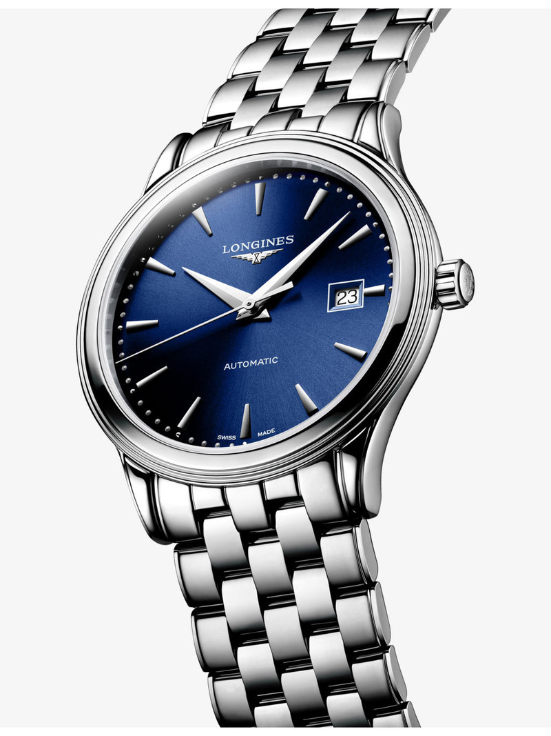 Longines L4.984.4.98.6 Flagship Classic Blue 40mm Stainless-Steel Automatic Watch outlook