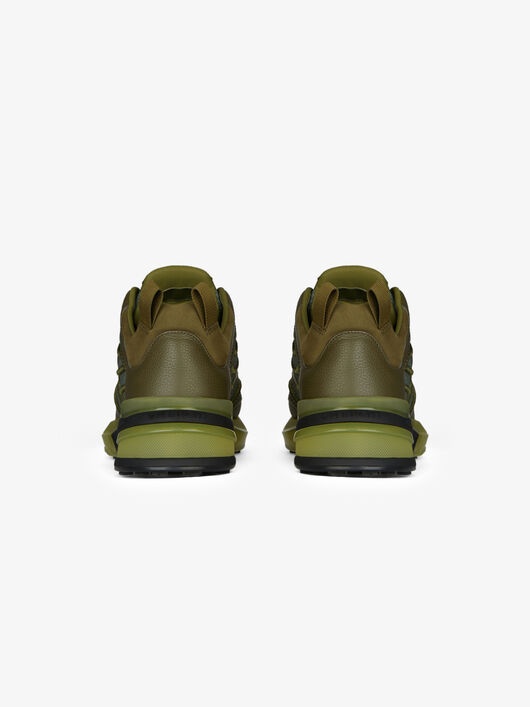 GIV 1 SNEAKERS IN LEATHER AND MESH - 3