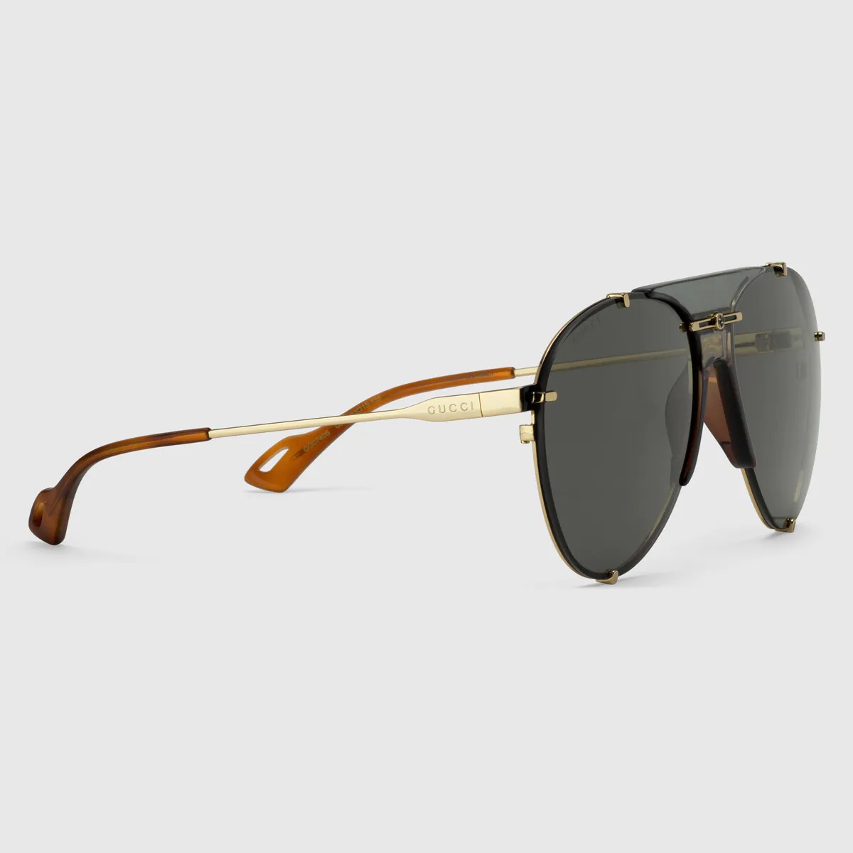 Aviator metal sunglasses - 2