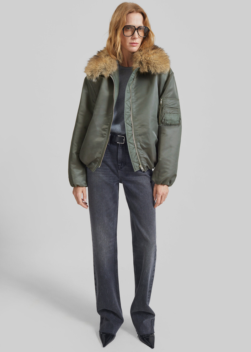 Arslev Bomber Jacket - Pale Olive 5