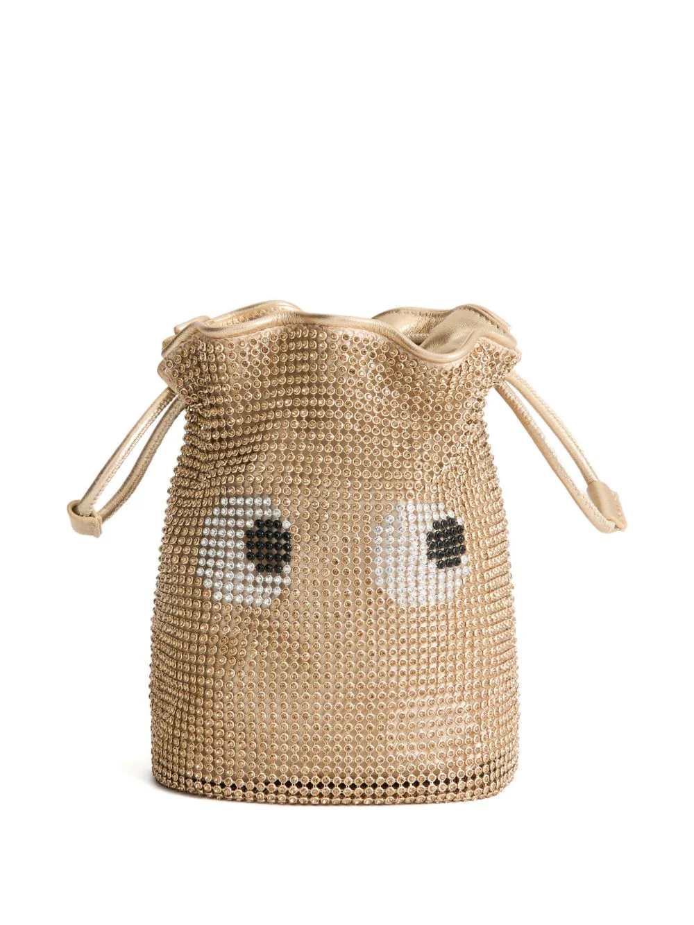 eyes drawstring bucket bag - 1