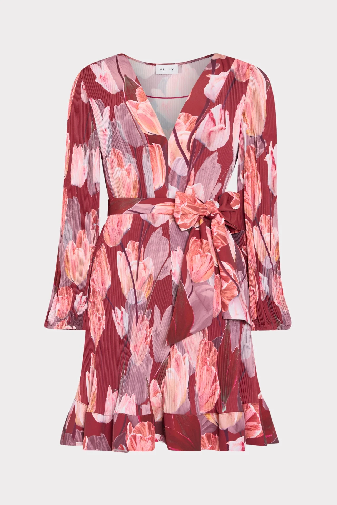 Liv Printed Pleated Dress - 1