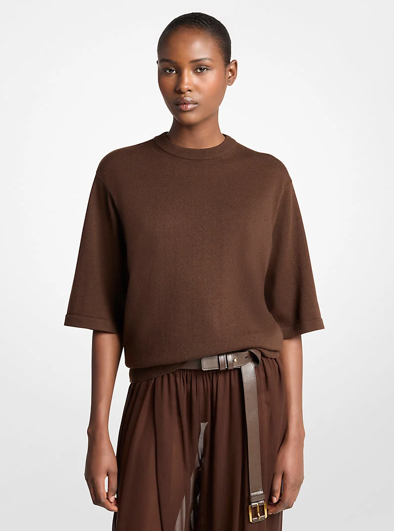 Cashmere T-Shirt - 1