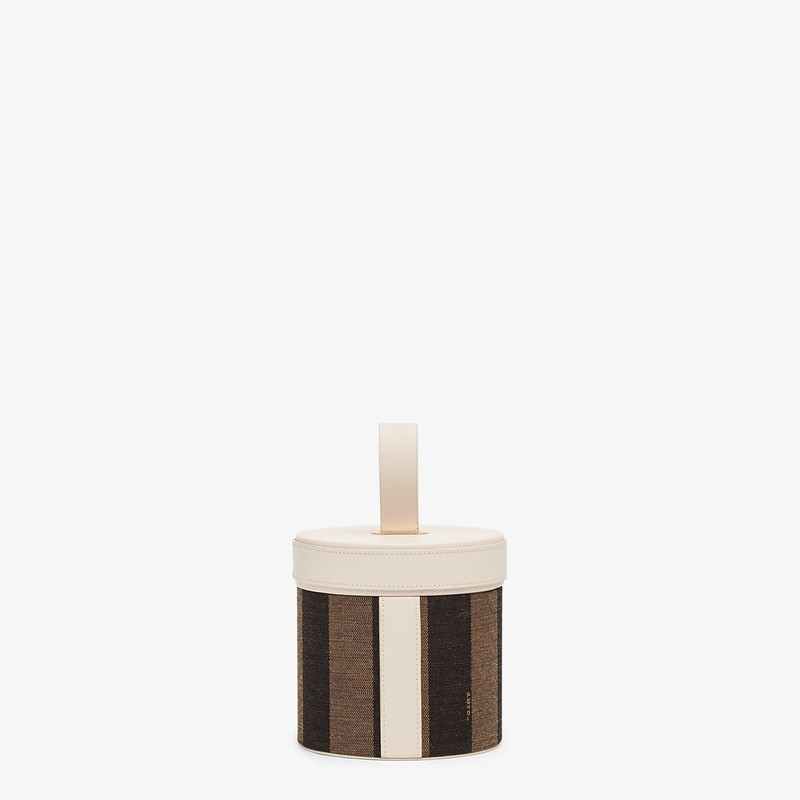 FENDI Brown jacquard box outlook