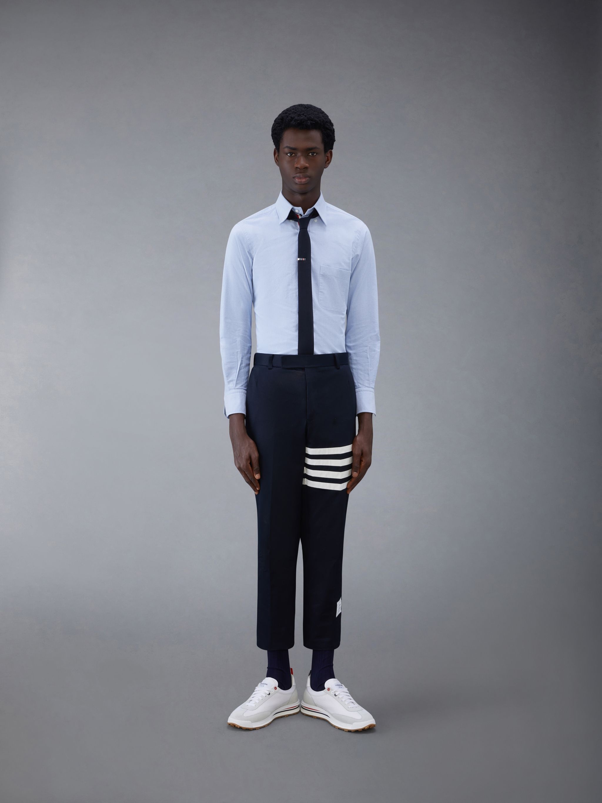 Tシャツ・カットソー THOM BROWNE FW25 CAMICIA CLASSICA (MWL150E F0313100) Oxford Classic Shirt | Thom Browne