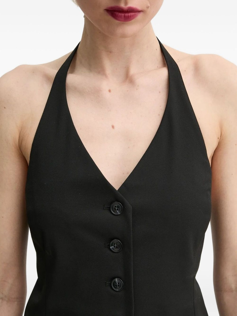 Saneem halter-neck button top 4