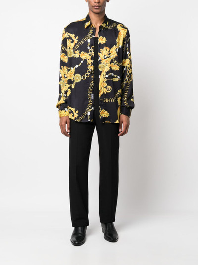 VERSACE JEANS COUTURE Chain Couture long-sleeve shirt outlook