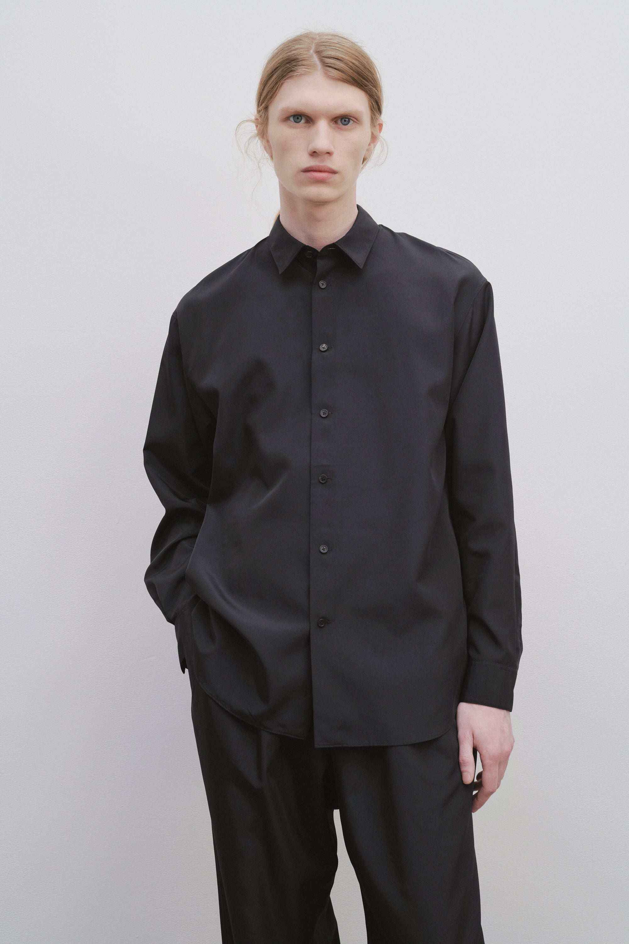 Giorgio Shirt in Silk and Nylon - 3