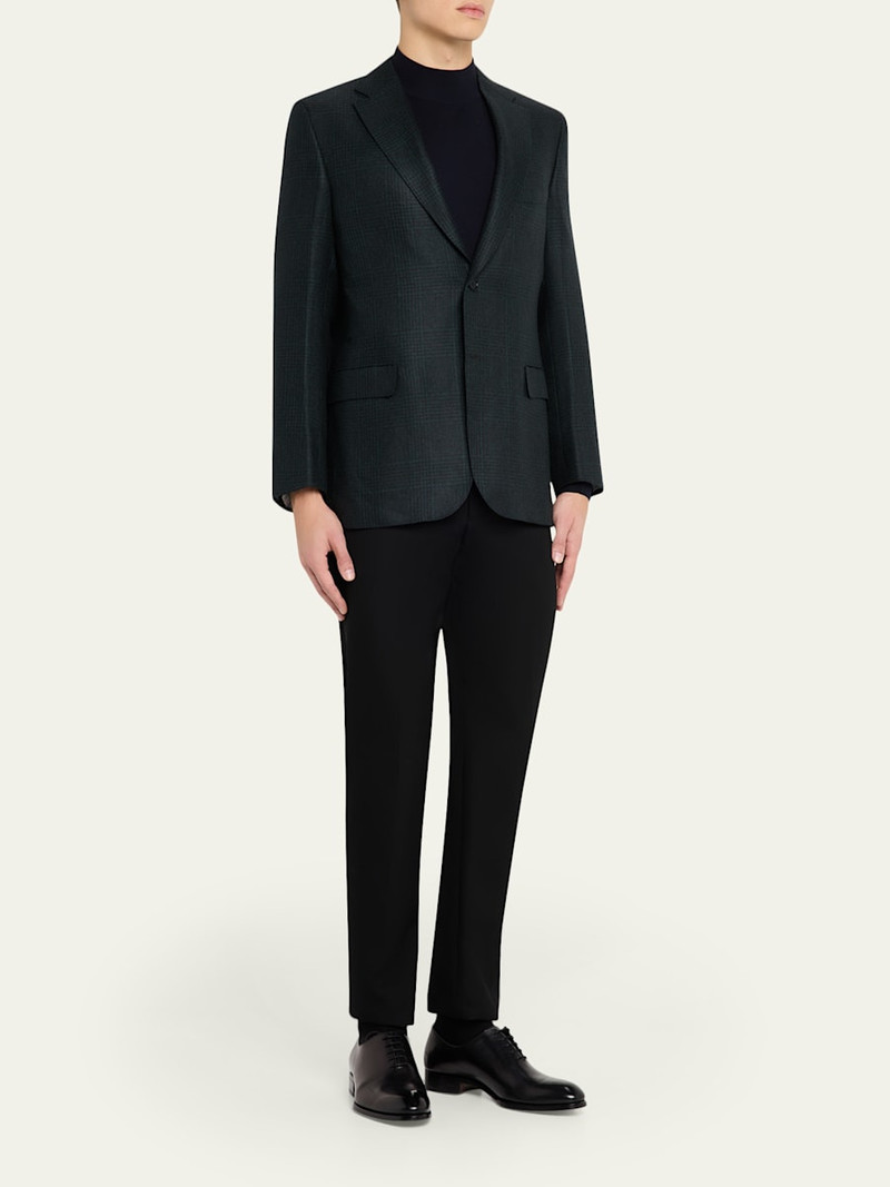 Brioni Men's Cashmere Tonal Plaid Single-Breasted Sport Coat outlook