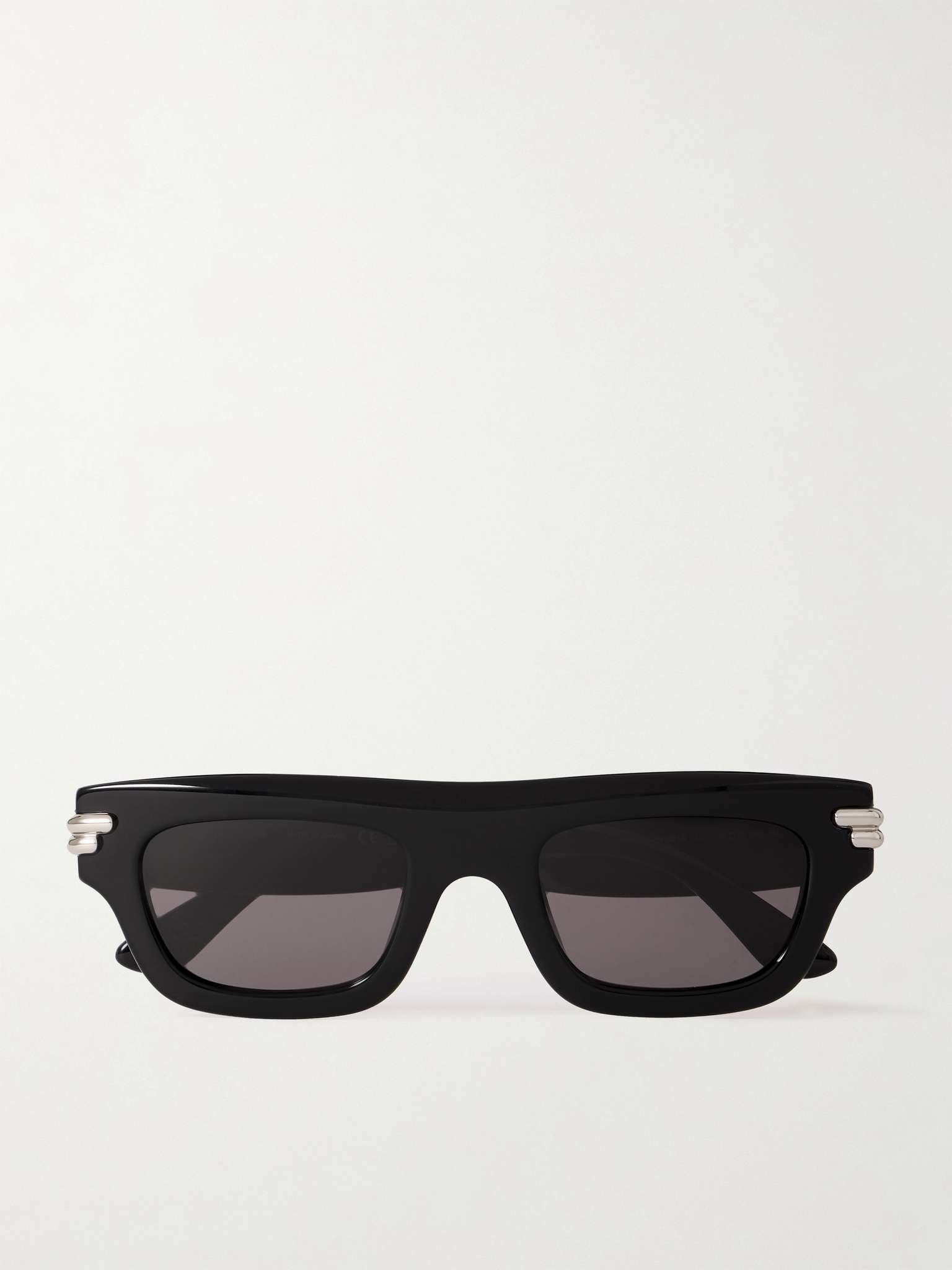 Mitre Square-Frame Acetate Sunglasses - 1