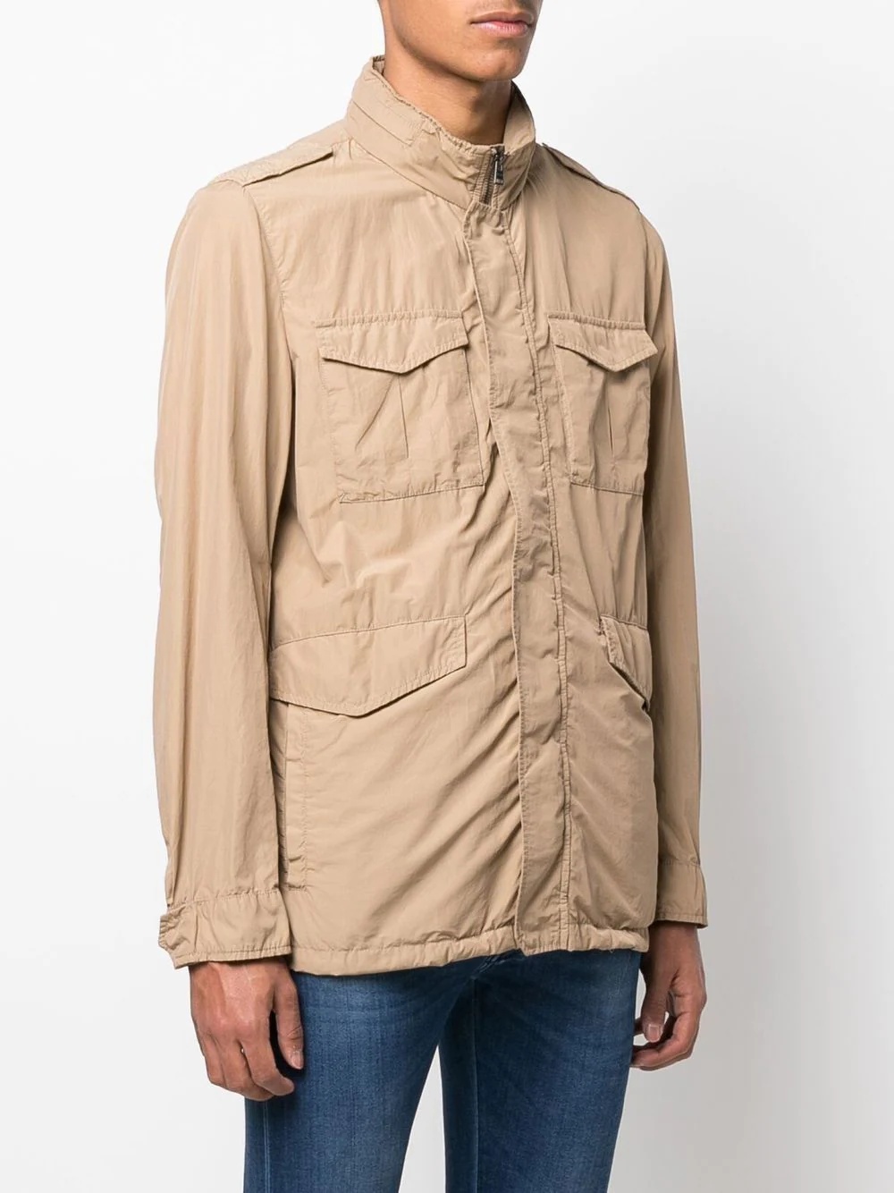 multiple-pocket detail jacket - 3