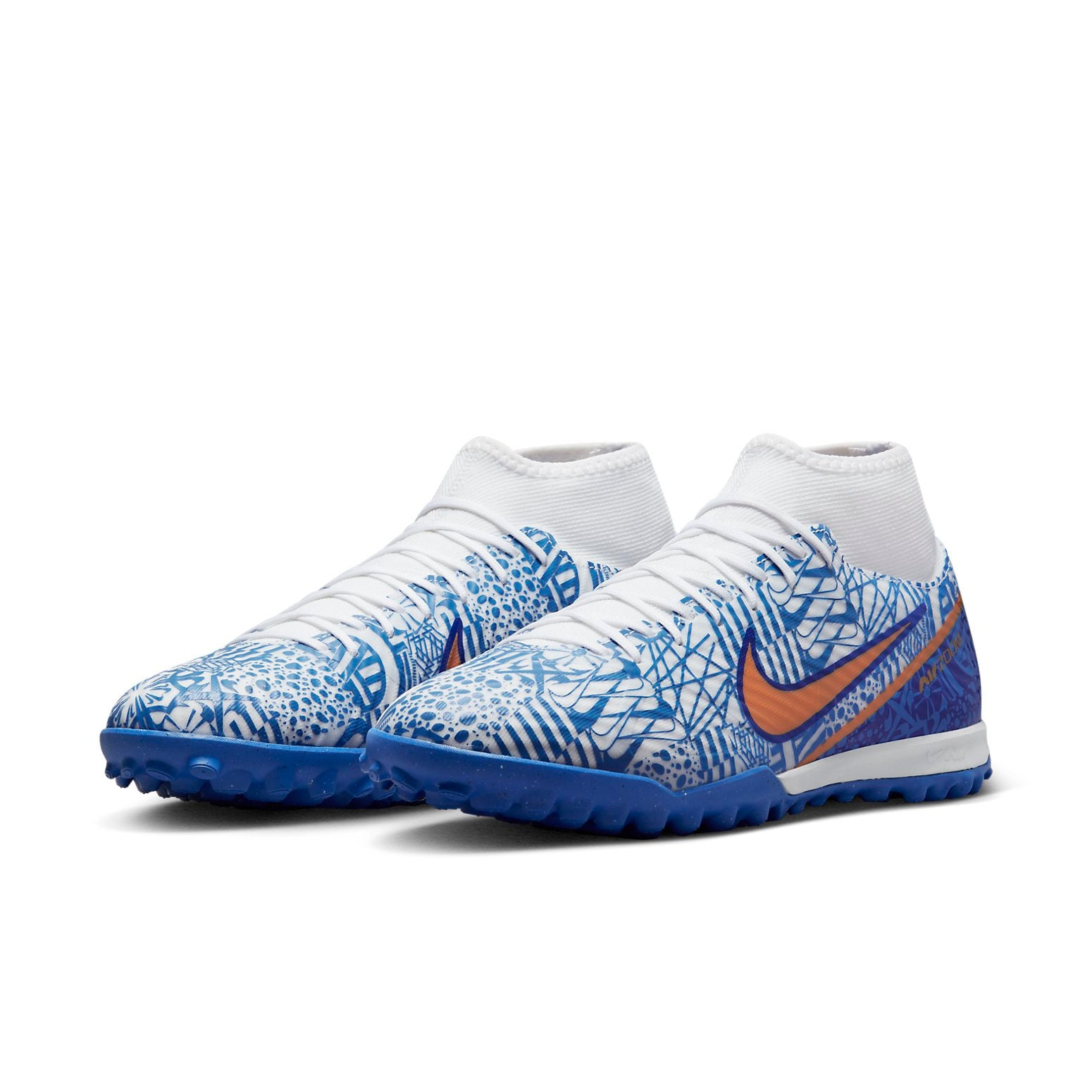 Nike Zoom Mercurial Superfly 9 Academy CR7 TF 'Azulejo' DQ5320-182 - 3