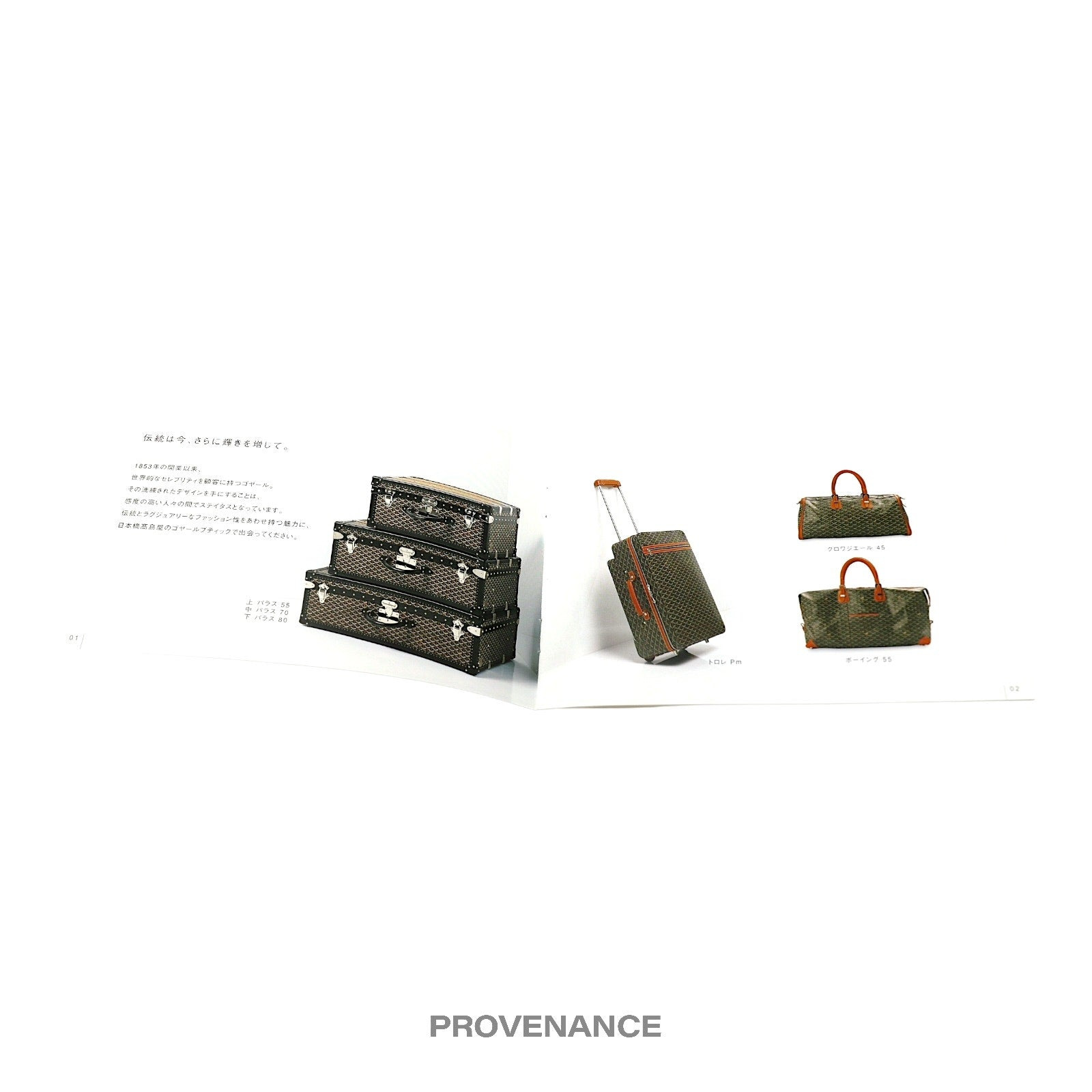 Goyard Catalogue with Price List - White JDM - 9
