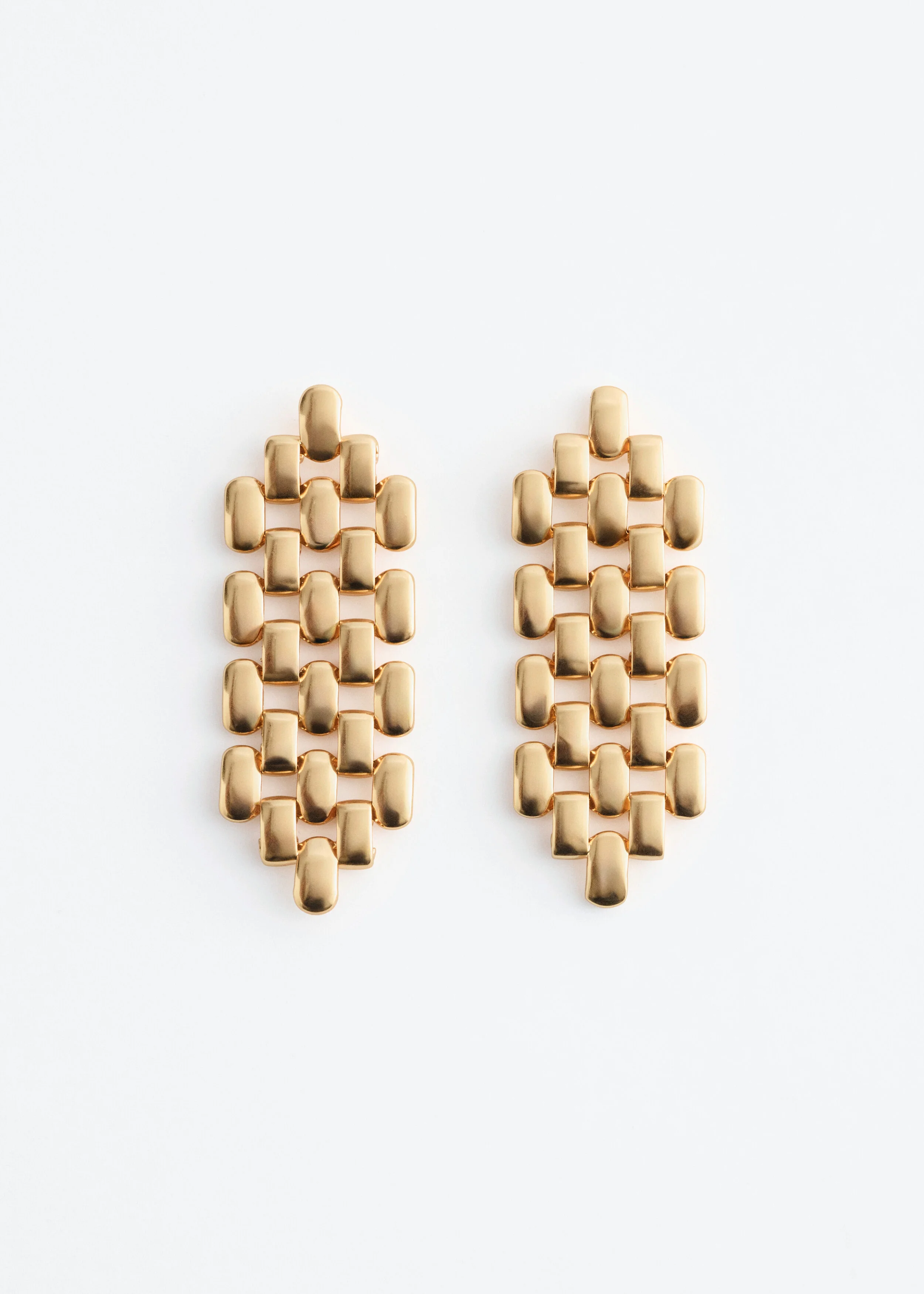 Chain Pendant Earrings - 1