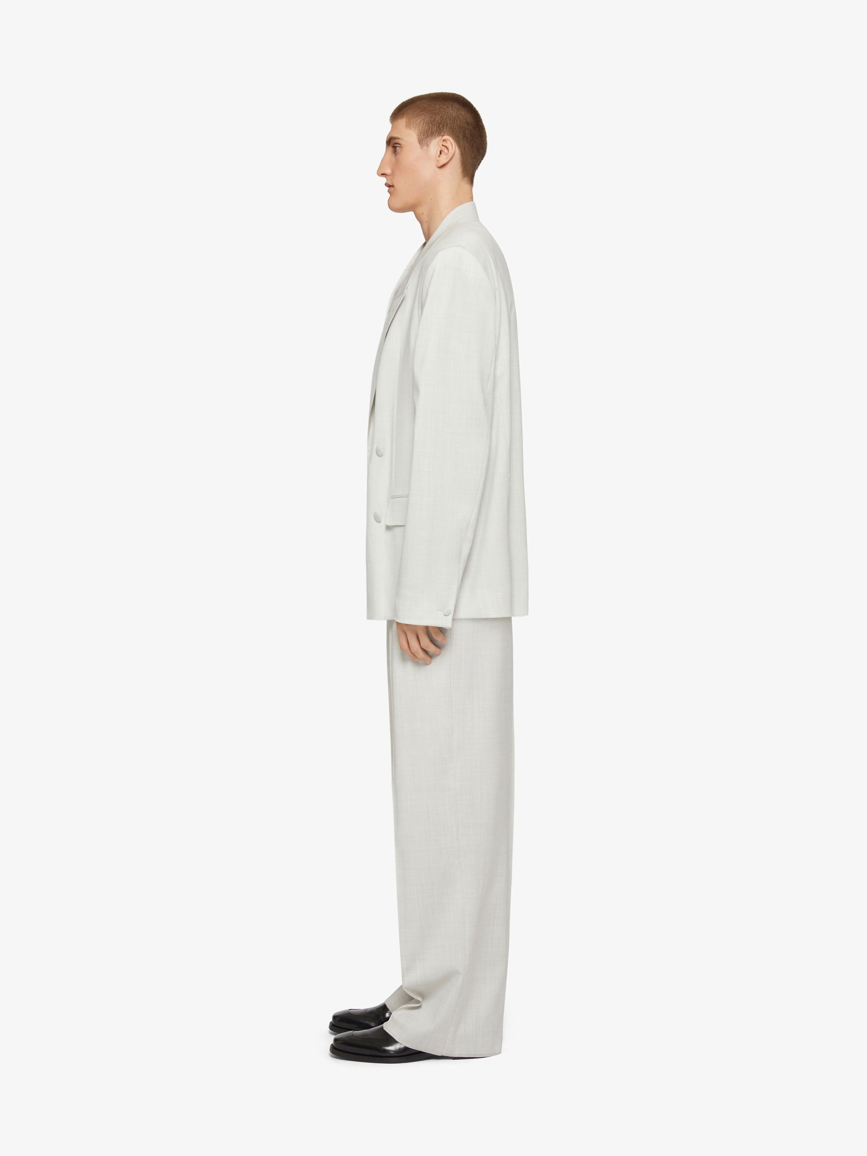 BOXY FIT JACKET IN WOOL - 3