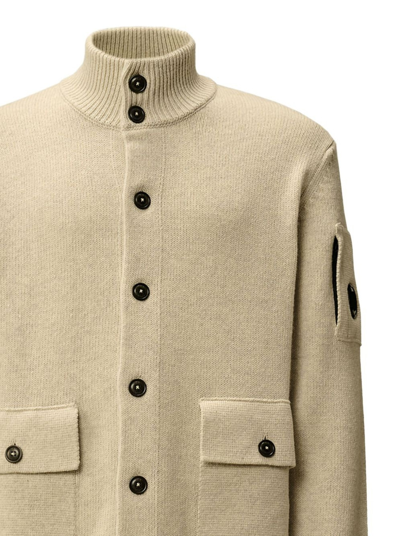 C.P. Company high-neck cardigan outlook