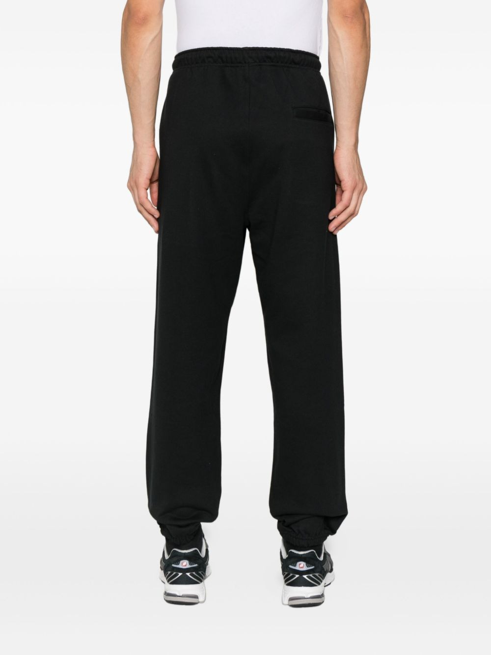 elasticated-cuff track pants - 4