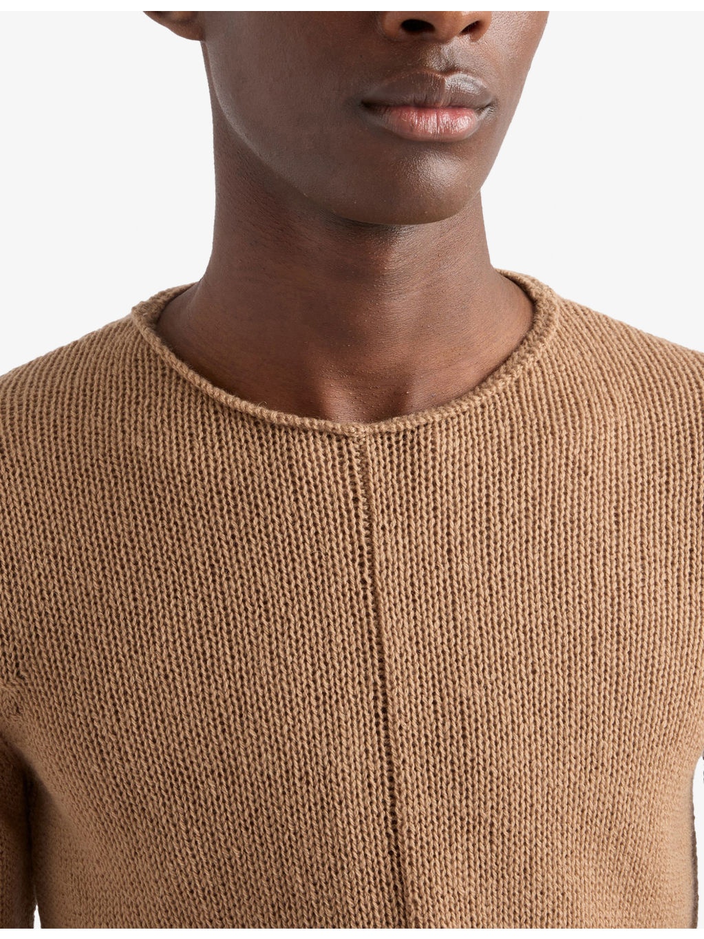 Knitted Crewneck Cashmere Jumper - 5