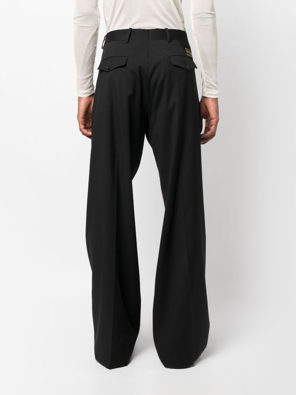 straight-leg trousers - 4