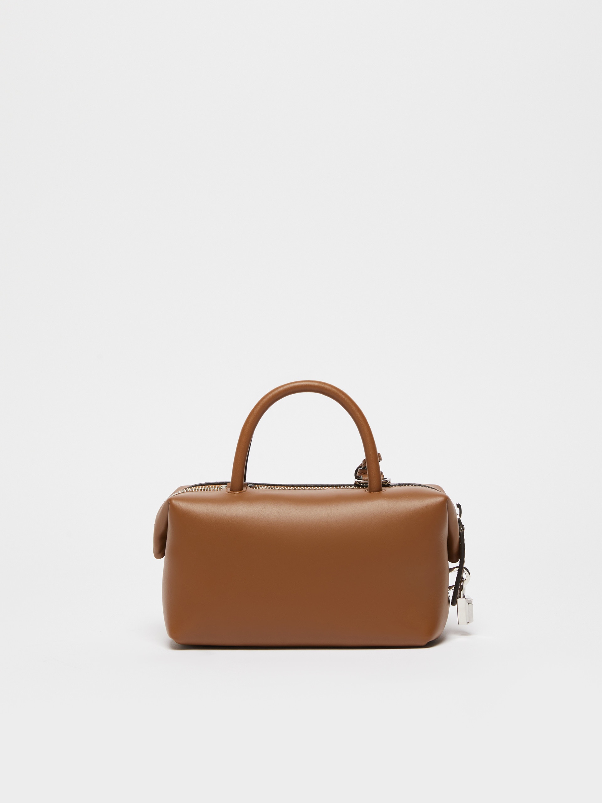 HOLDALLS Small natural leather bowler bag - 3