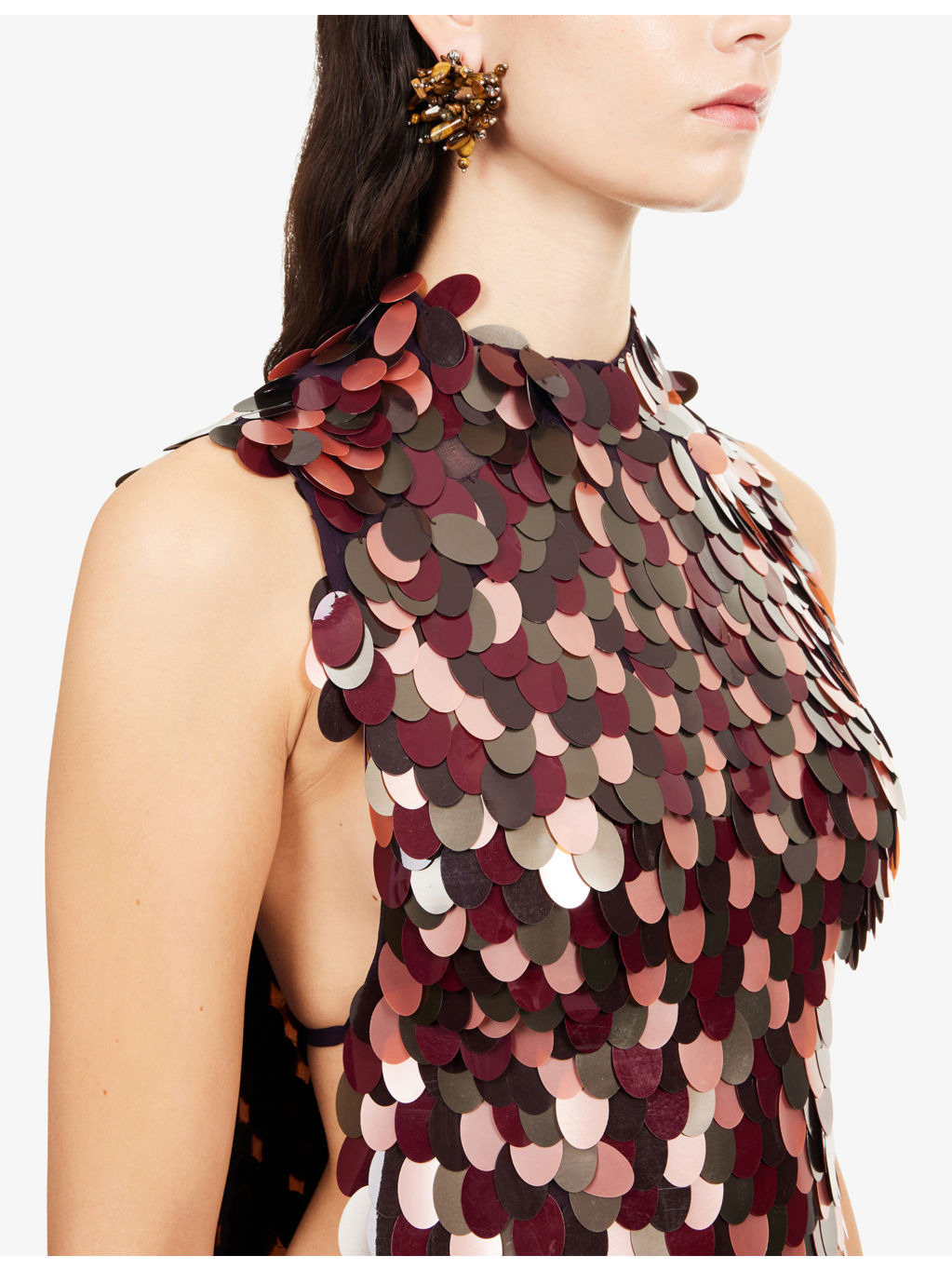 Carmasa Embellished Sequin Top - 5