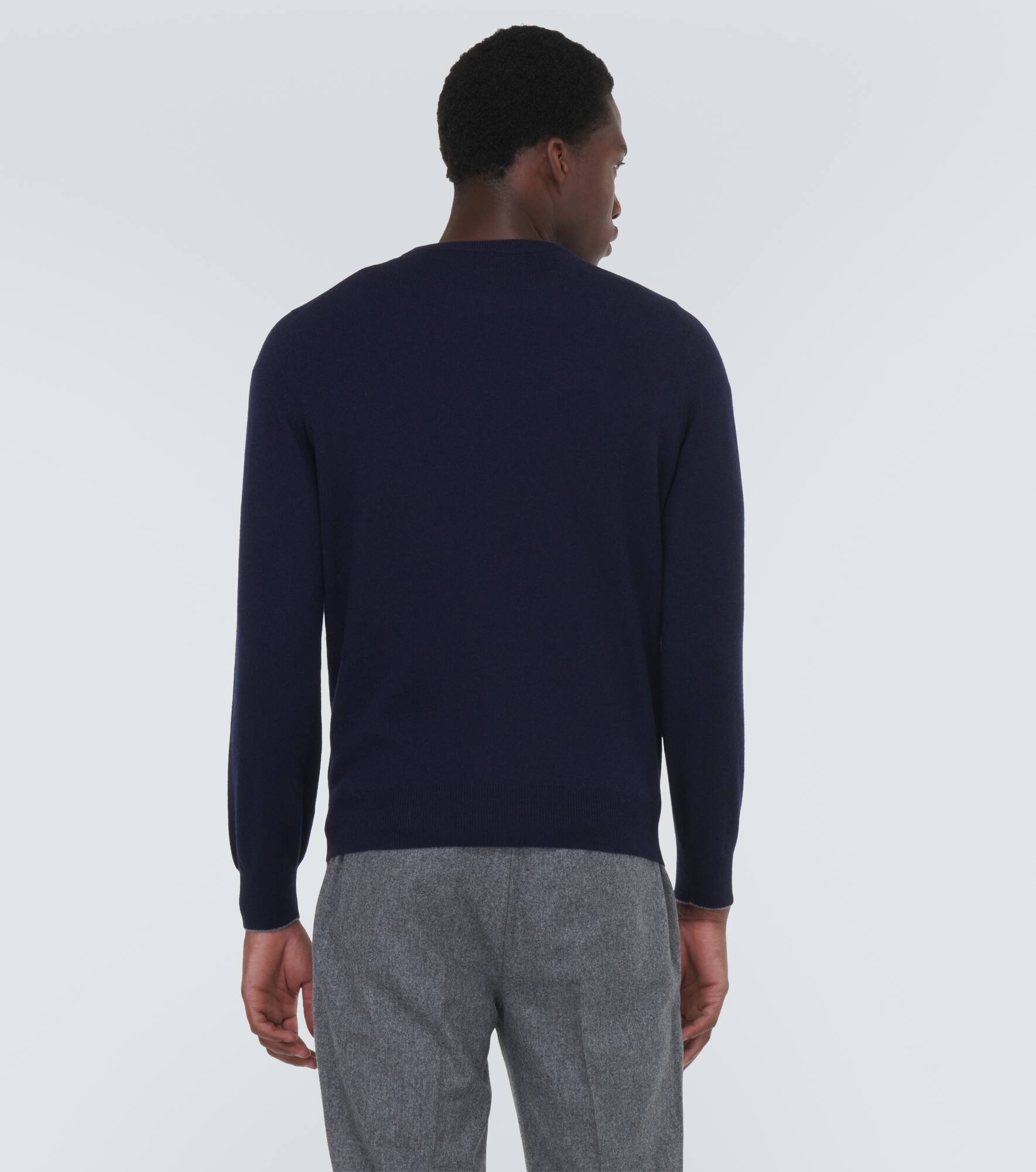 Cashmere crewneck sweater - 5