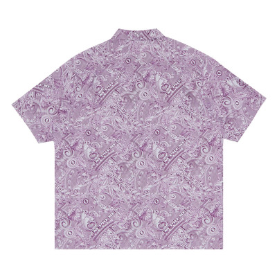 Supreme Supreme Dollar Short-Sleeve Shirt 'Purple' outlook
