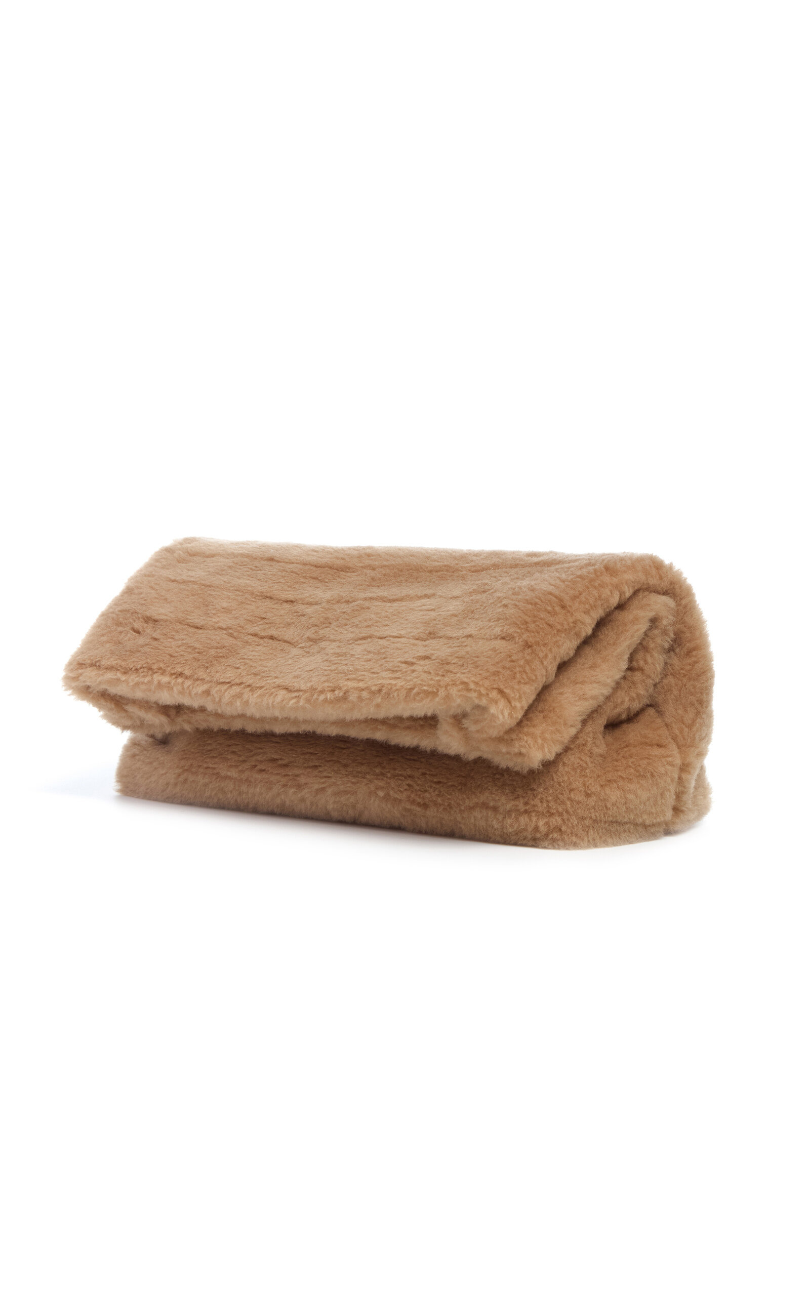 Phoebe Soft Shearling Clutch brown - 2