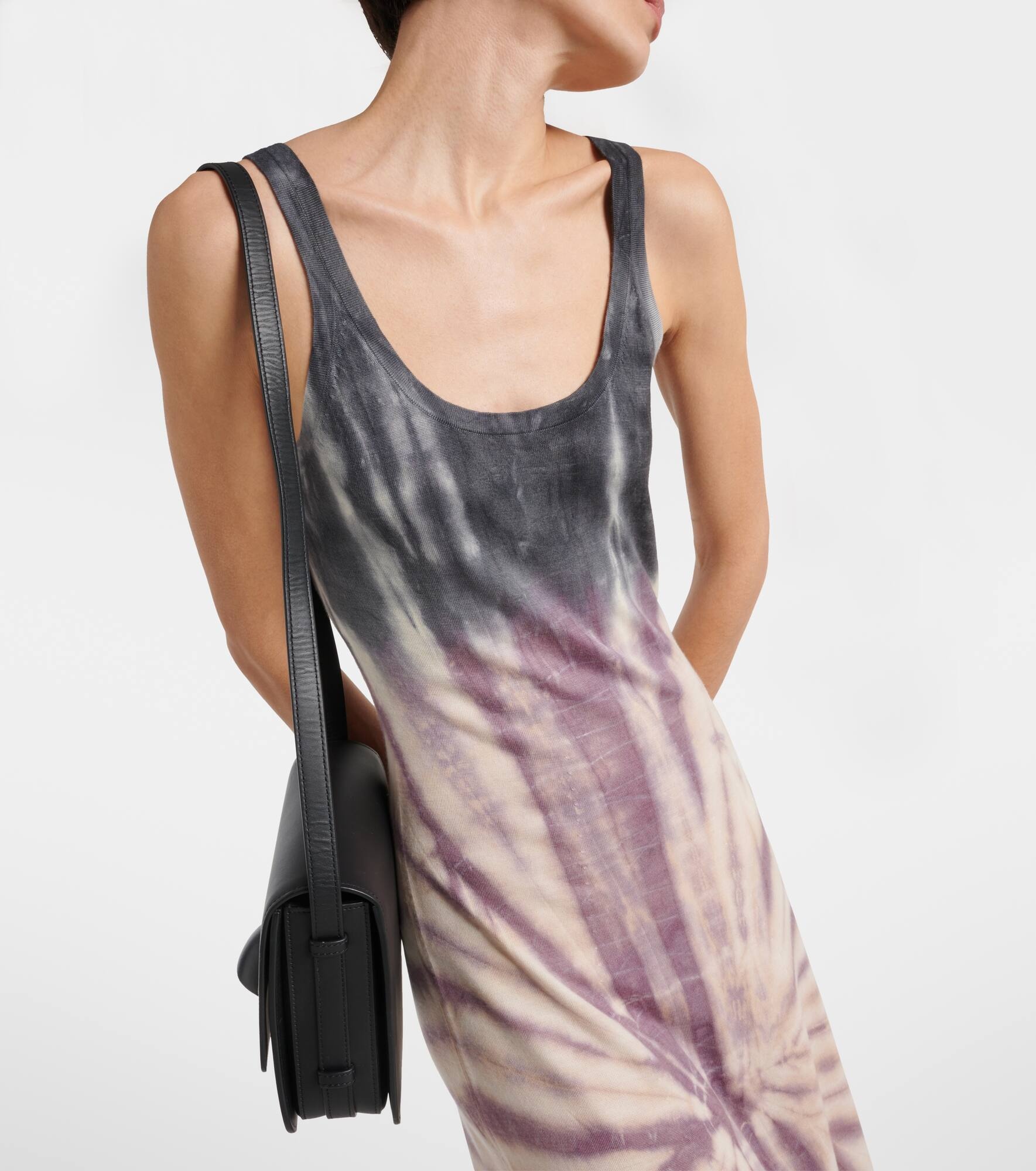 Beca tie-dye cashmere and silk maxi dress - 4