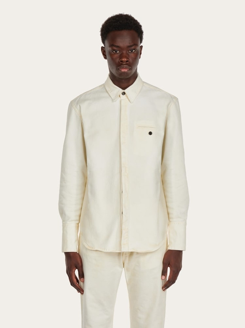 FERRAGAMO DENIM SHIRT outlook