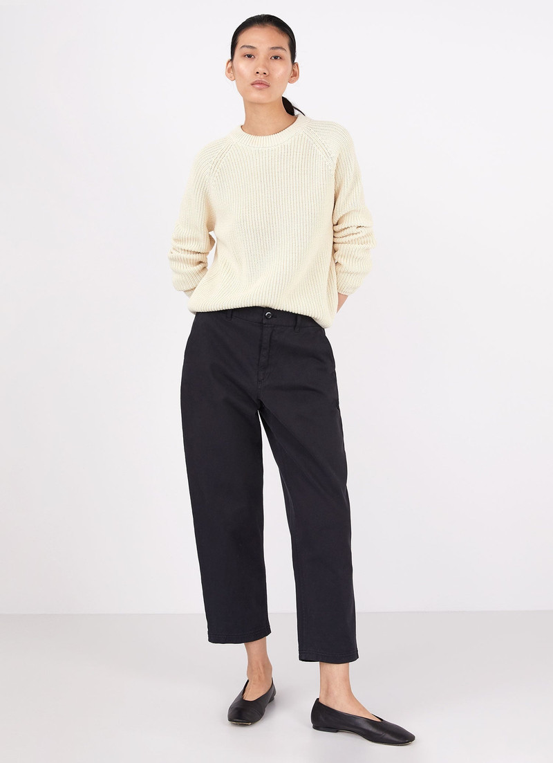 Cotton Boxy Crew Jumper 3