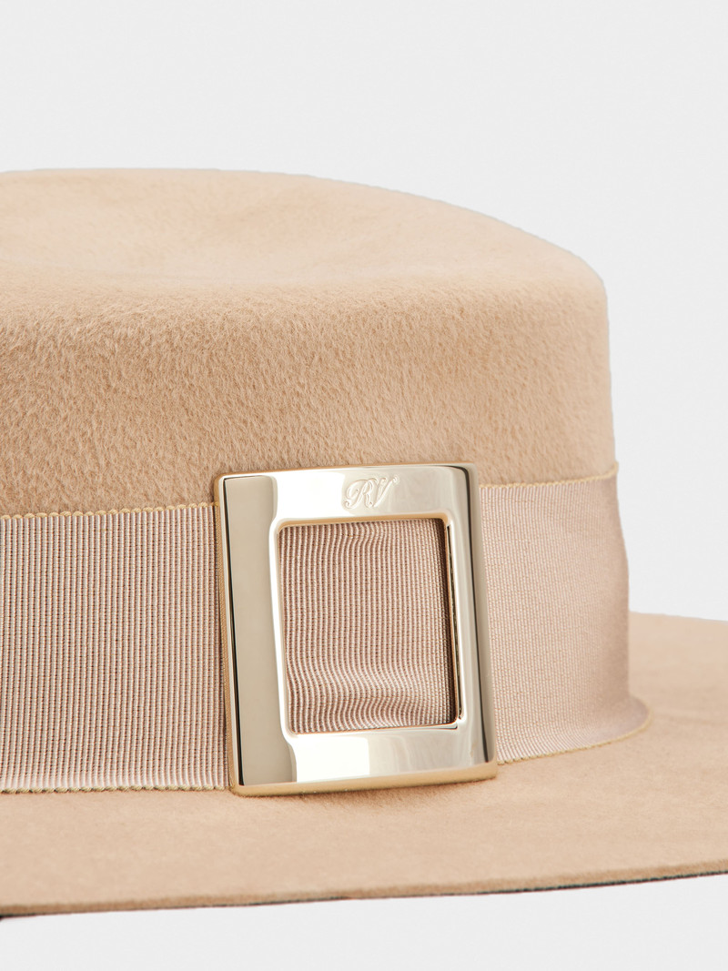 Très Vivier Metal Buckle Hat 4