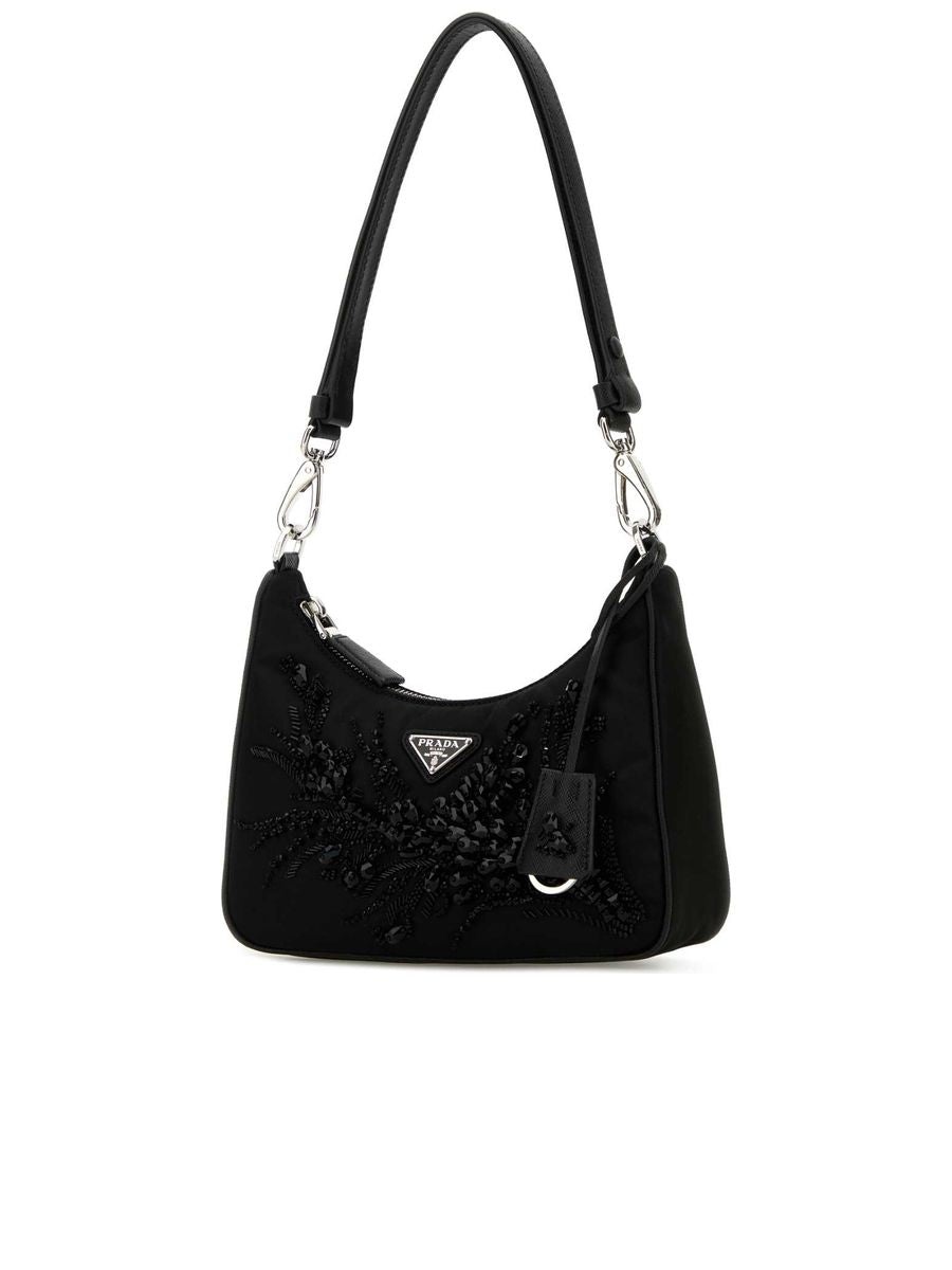 Reedition Shoulder Bag with Silver Hardware - 2
