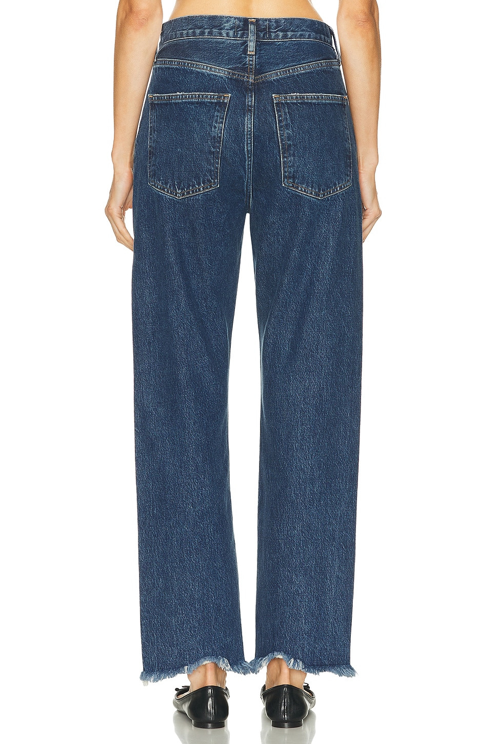 90s Mid Rise Loose Fit Jeans - 4