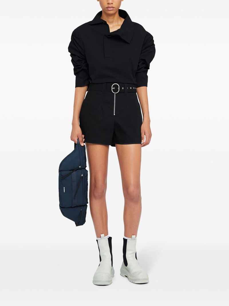 Jil Sander belted tailored shorts outlook